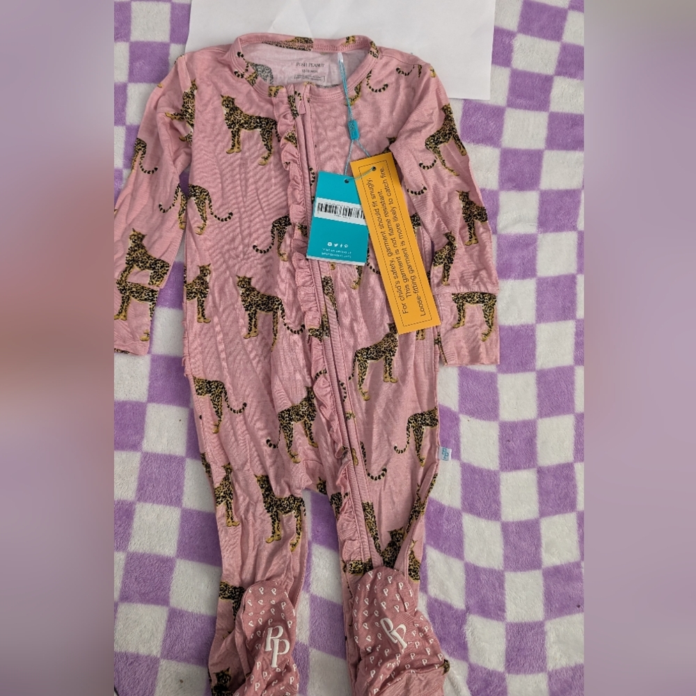 Posh Peanut Mara Ruffle Footie